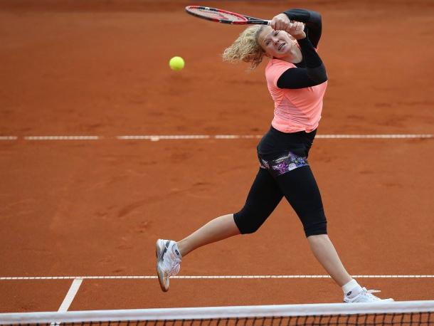 Siniakova comes fighting back | Photo: Pavel Lebeda