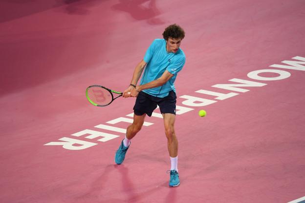 Humbert will look to his backhand often/Photo: Alexis Reau/L'Equippe