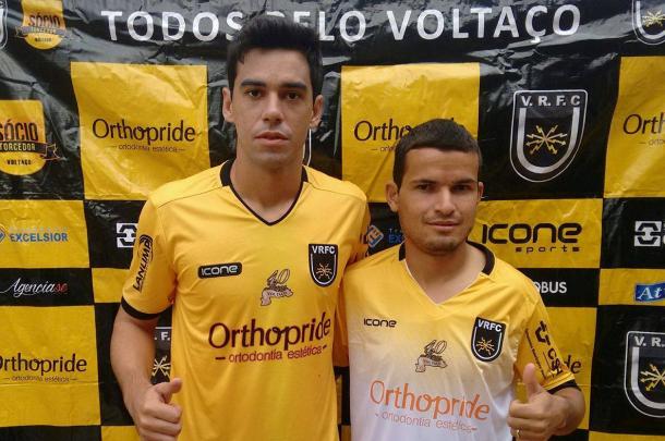 George Xavier e Osmar foram apresentados na sexta-feira (13) | Foto: Divulgação/Volta Redonda F.C.