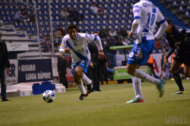 Pablo González durante un partido de Copa MX ante San Luis I Foto: Rodrigo Peña VAVEL