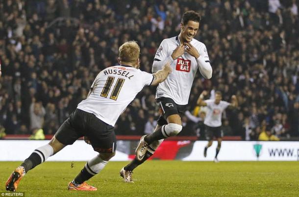 Ince celebrates. | Image: Reuters