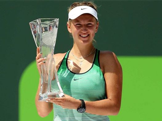 Azarenka's most recent title in 2016 came at the 2016 Miami Open, where she defeated Svetlana Kuznetsova. Credit: AFP