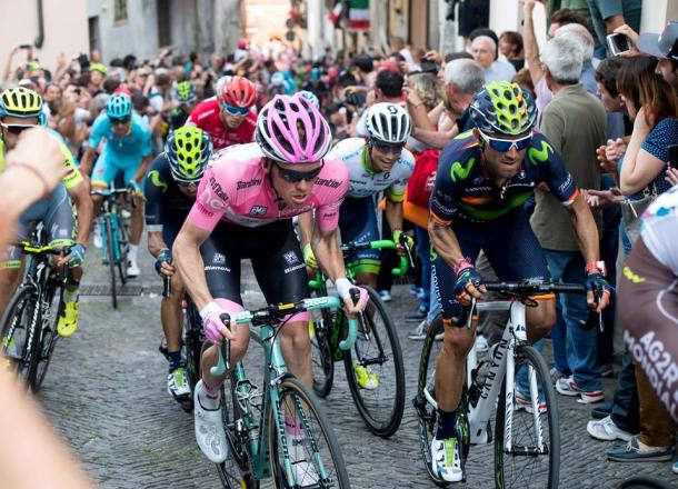 Los favoritos siempre estuvieron juntos | Foto: Giro de Italia