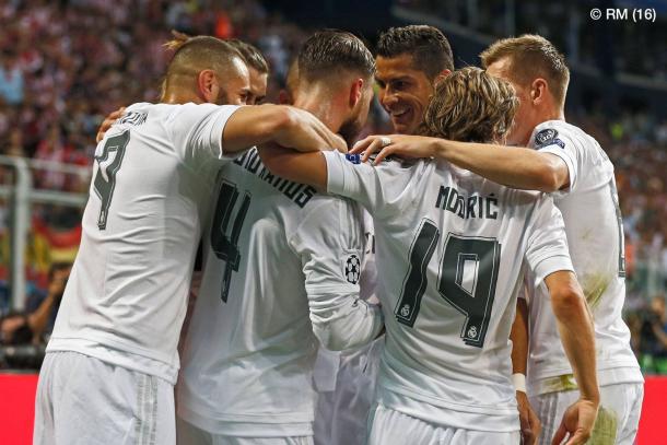 O Real venceu nas grandes penalidades, com CR7 a ser decisivo // Foto: Facebook do Real Madrid C.F.