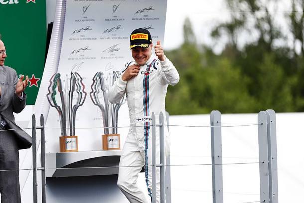 Valtteri Bottas sube al podio de Canadá | Fuente: Williams Martini Racing