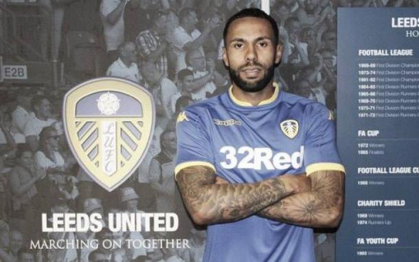 Kyle Bartley joined Leeds earlier this week, reuniting with former manager Garry Monk. (Photo: Leeds United FC)