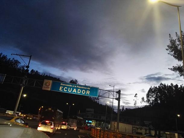 Cientos de 'verdolagas' viajaron por tierra a Ecuador. | Foto: Juancho Serrano - VAVEL Colombia 