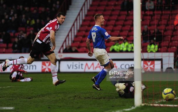 Adam Rooney scored twice the last time these two sides met in The FA Cup. (picture: Getty Images / Jamie McDonald)