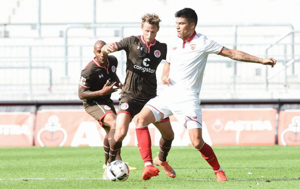 Sevilla vem fazendo ótima pré-temporada (Foto: Divulgação/Sevilla FC)
