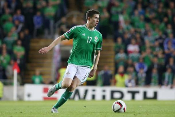 Paddy McNair may only be 21-years-old, but he has vast experience, with 11 senior caps for Northern Ireland on his CV. (Photo: PressEye)