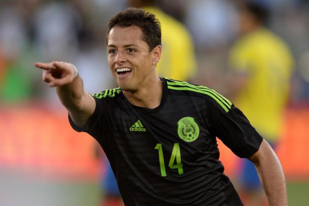 Javier Hernández will need to display his finishing abilities for El Tri on Friday. Photo provided by Getty Images. 