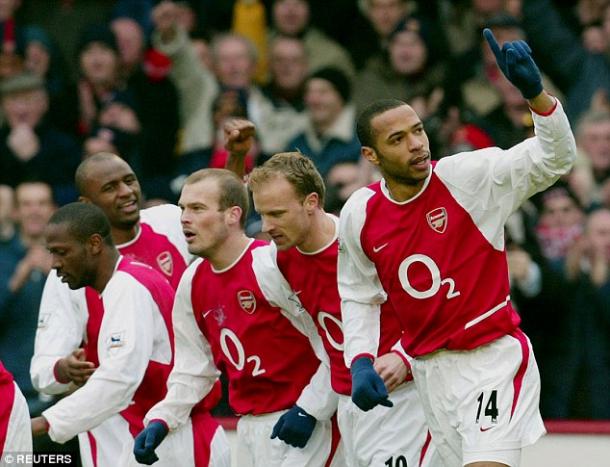 The last Arsenal side to win the Premier League. | Photo: Reuters