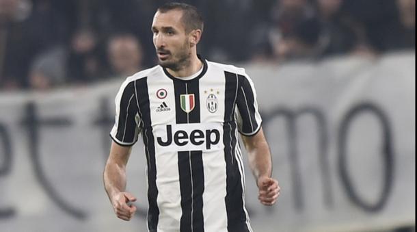 Il centrale juventino Giorgio Chiellini. Foto: Tuttosport