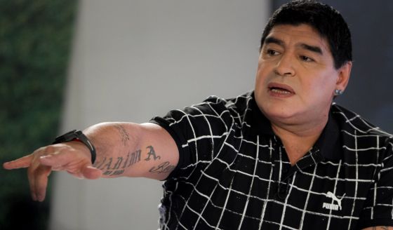 Diego Maradona has never been shy of his statements. Photo: AFP