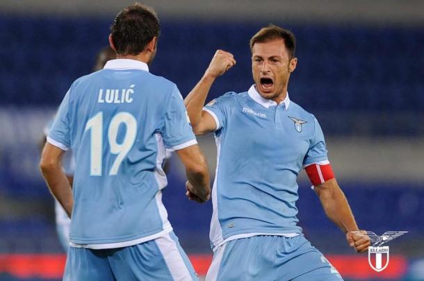 Radu celebra su gol, el 2-0 ante el Pescara | Foto: Lazio