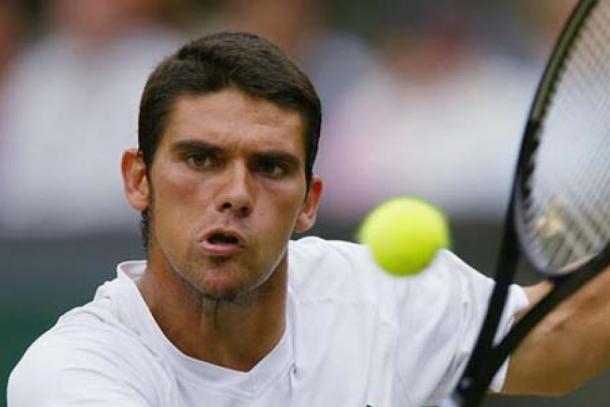 Philippoussis lost to Roger Federer in the 2003 Wimbledon final. Photo: Getty