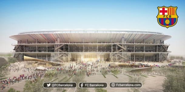 Así será por fuera el nuevo estadio azulgrana | Foto: FC Barcelona