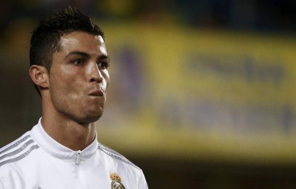 La faccia di Ronaldo al momento del cambio. Fonte foto: en.as.com
