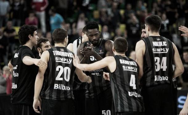 El equipo se mantienen unido a pesar de las derrotas / Foto: A. Arrizabalaga. ACB