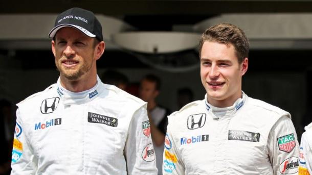Jenson Button e Stoffel Vandoorne (foto: da web)