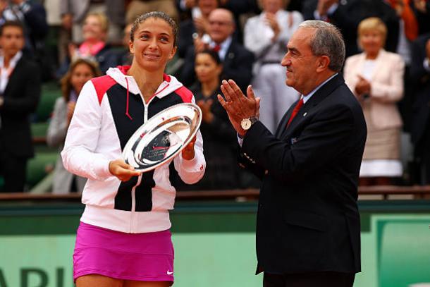 Sara Errani was the runner-up at the French Open five years ago (Getty/Clive Brunskill)