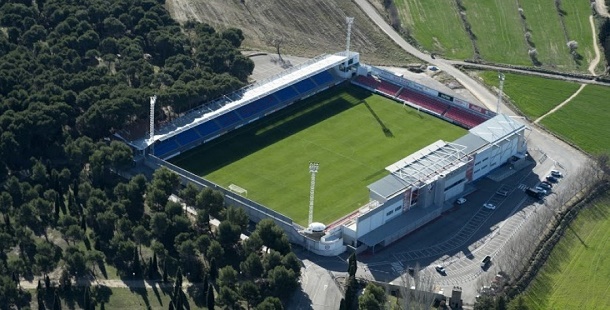 Estadio El Alcoraz visto desde arriba | Foto: La Liga
