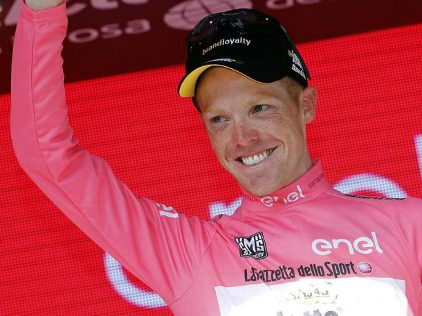 Kruijwijsk, el nuevo líder del Giro | Fuente: Team Sky