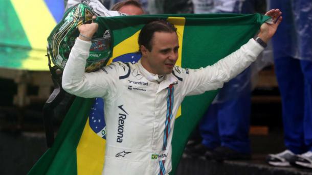 Felipe Massa en Brasil. Fuente: AFP