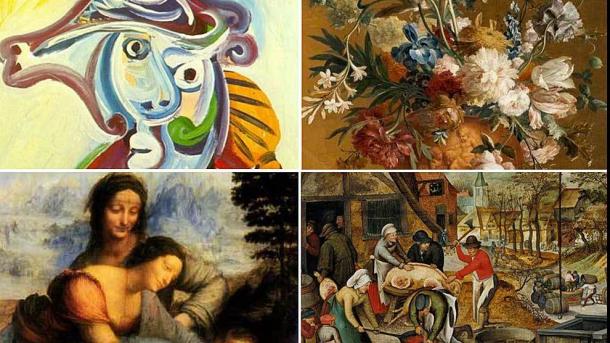Algunas de las obras de arte que el Getafe ofreció para pagar su deuda | MARCA.com