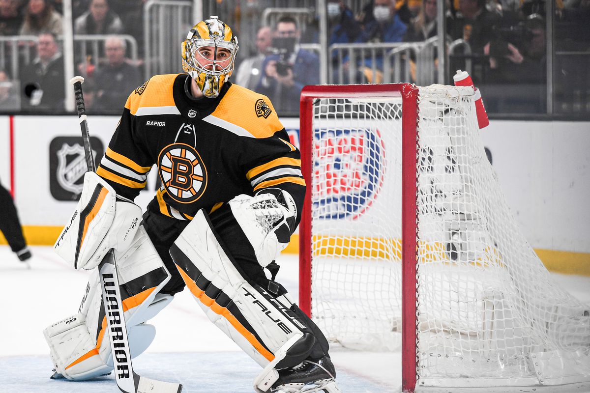 Jeremy Swayman | Imagen: stanleycupofchowder.com