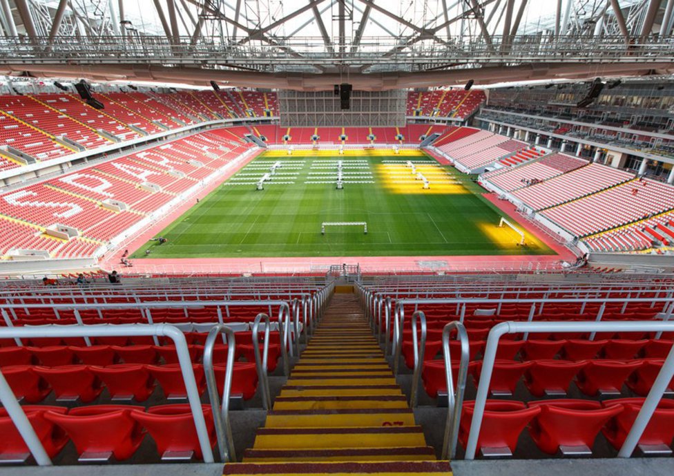 Ruslan Litvinov of Spartak Moscow shoots on goal during the UEFA