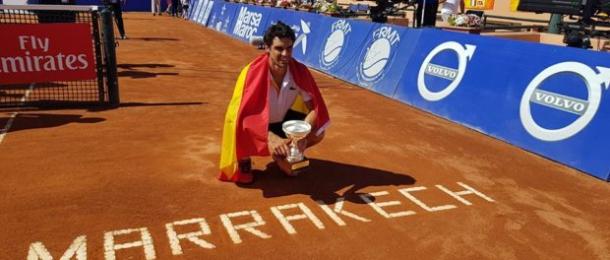 Pablo Andujar became the lowest ranked player this century to win an ATP World Tour title this week in Marrakech. Photo: ATP World Tour