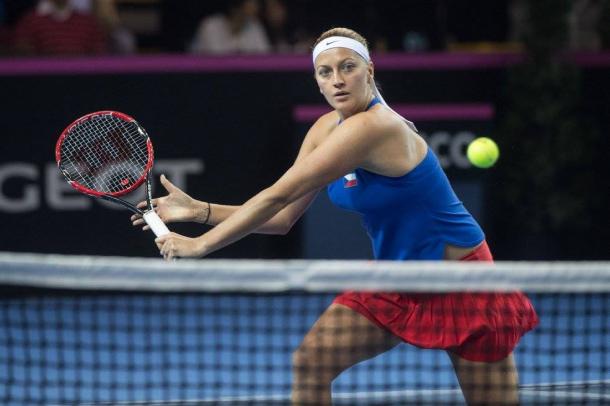 Kvitova finds her way back into the set | Photo: Fed Cup