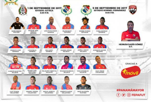 Convocatoria de Panamá | Foto: Twitter