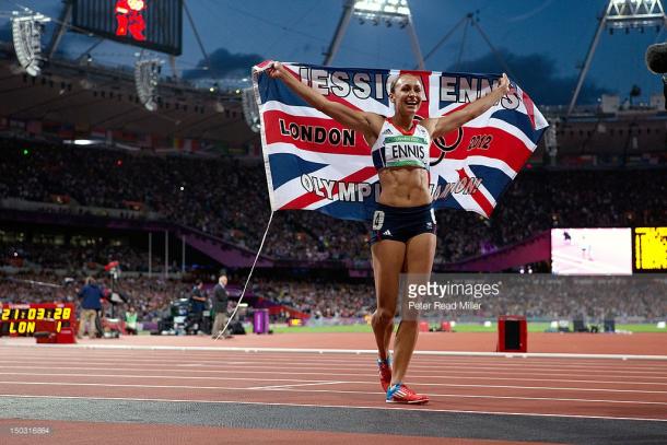 Ennis-Hill famously won gold at London 2012 during 'Super Saturday' (photo:getty)