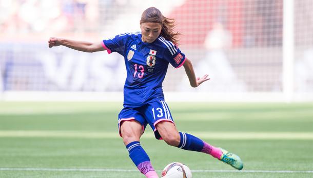 Rumi Utsugi during the 2015 FIFA Women's World Cup | Source: Stuart Franklin - FIFA Getty Images