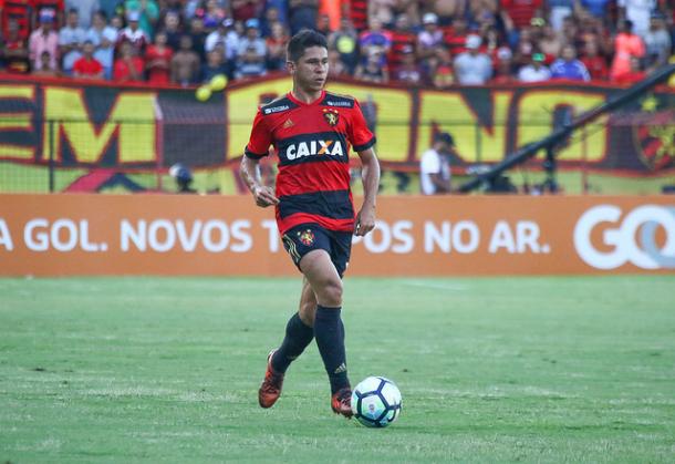 Vindo do Fluminense, Osvaldo viveu altos e baixos no Leão durante 2017 (Foto: Williams Aguiar/Sport)