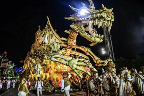 Dragões é a atual vice campeã do Carnaval de São Paulo. Foto: Divulgação