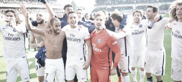 El PSG goleó 0-9 al Troyes para proclamarse campeón de la Ligue 1. Foto: (ligue1.com)