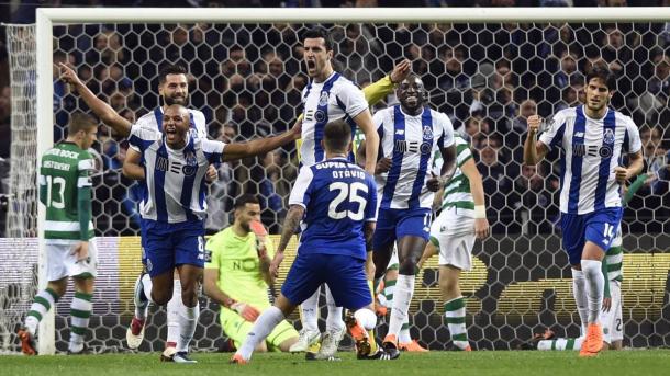 Brahimi celebra su gol | Foto: Porto FC