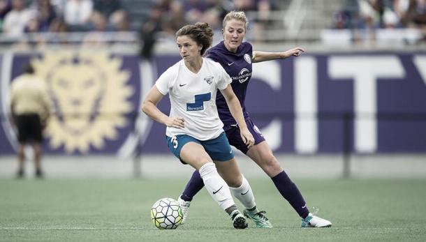 Krieghoff as she faces the Orlando Pride this past season. | Source: Boston Breakers