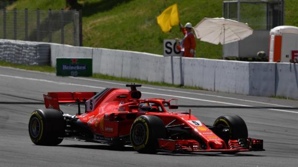 Sebastian Vettel. Foto: Fórmula 1