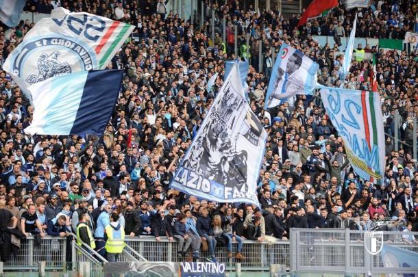 El boicot de la Curva a Lotito terminó en el derbi ante la Roma | Foto: Lazio