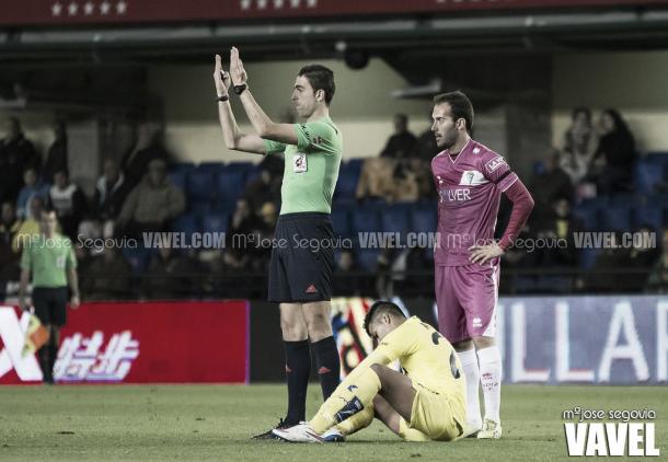 Vicandi Garrido ha arbitrado al Villarreal en 3 ocasiones esta temporada | Foto: VAVEL