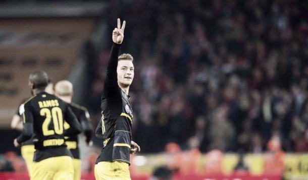 Reus celebra el gol del agónico empate del Dortmund | Foto: Borussia Dortmund