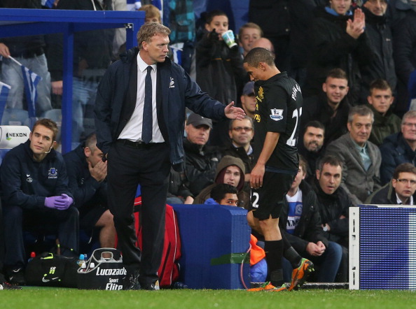 Sunderland AFC 's Davis Moyes and Steven Pienaaar during their time with Everton | Photo: Getty Images 