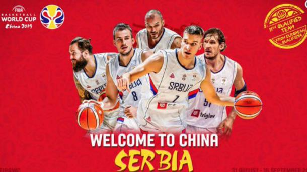 La FIBA le da la bienvenida al seleccionado europeo. Foto: FIBA.