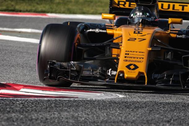 Nico Hülkenberg, durante los test de pretemporada | Fuente: Renault Sport Formula One