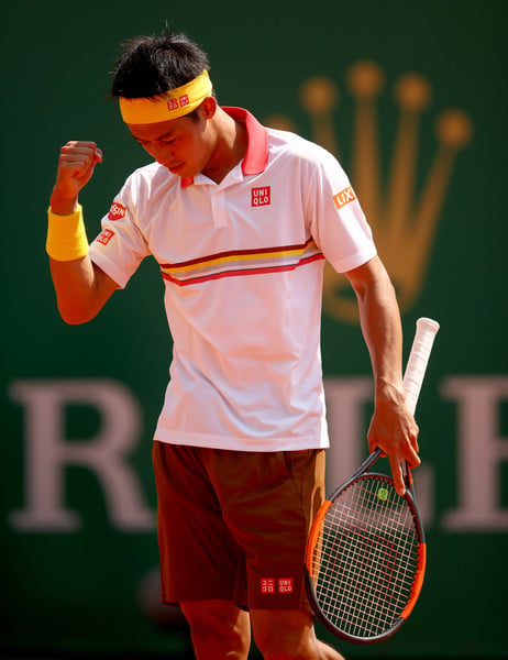 Kei Nishikori came out of nowhere to reach the final in Monte Carlo. Photo: Julian Finney/Getty Images