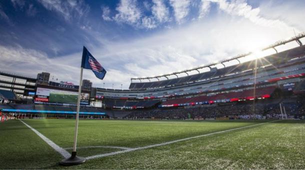 Gillette Stadium is home to MLS’s New England Revolution and the NFL’s New England Patriots. (Photo credit: Greg M. Cooper/USA Today)